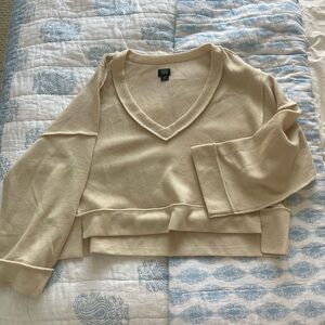 BDG Urban Outfitters Cream Sweater Oversized